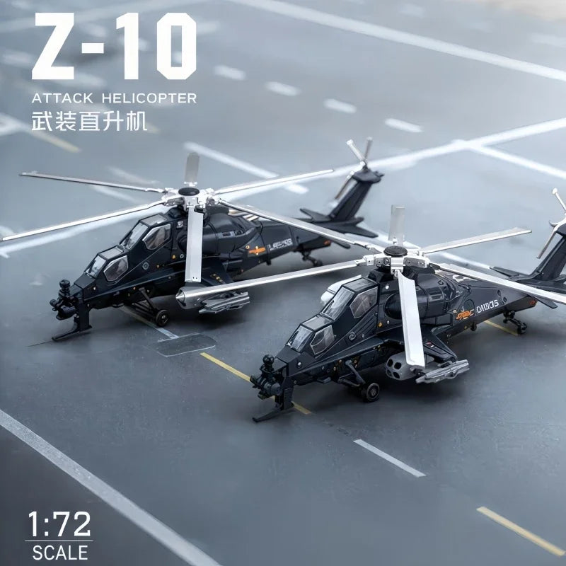 1/72 Military Helicopter Building Blocks – AH-64 / EC-665 / Z-10 DIY Model Kit