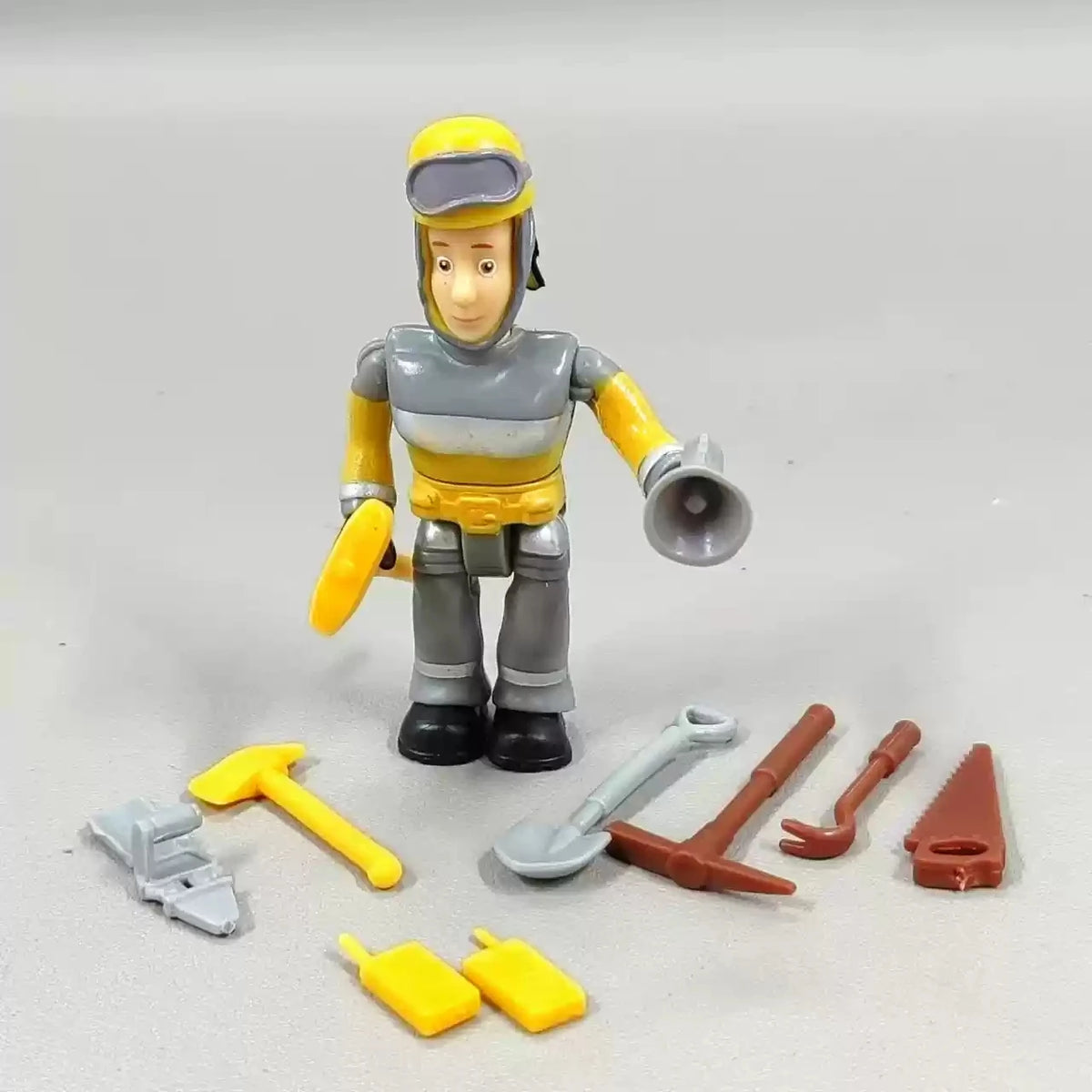 Fireman Sam Action Figure – 6cm Poseable PVC Cartoon Character Toy for Kids