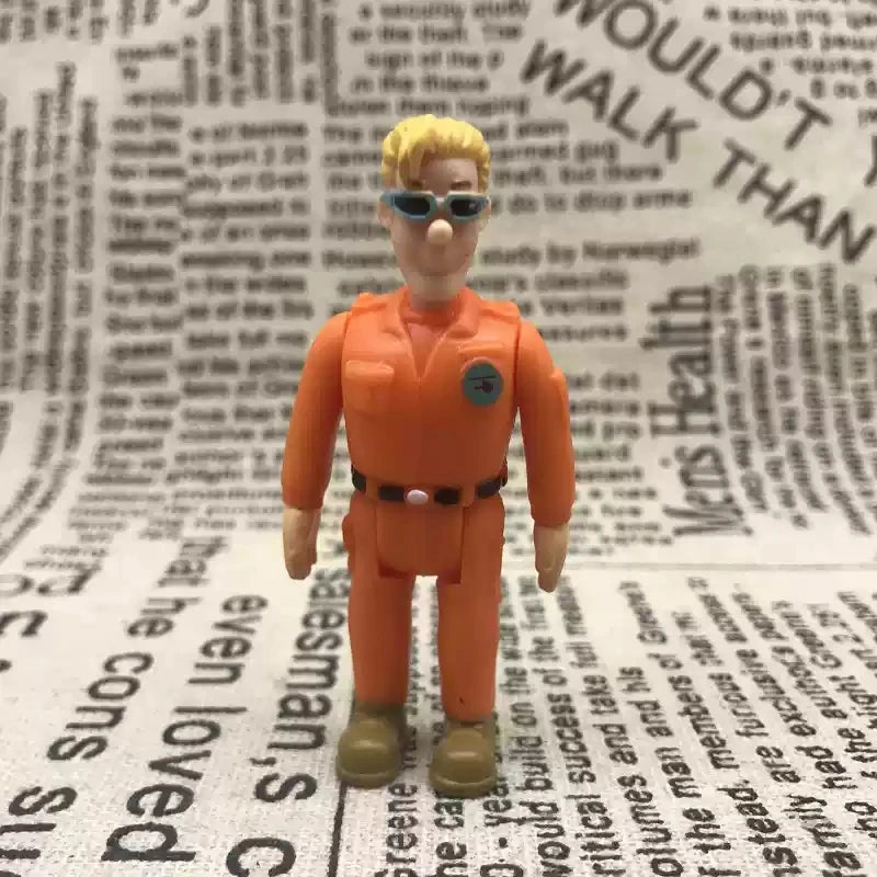 Fireman Sam Action Figure – 6cm Poseable PVC Cartoon Character Toy for Kids