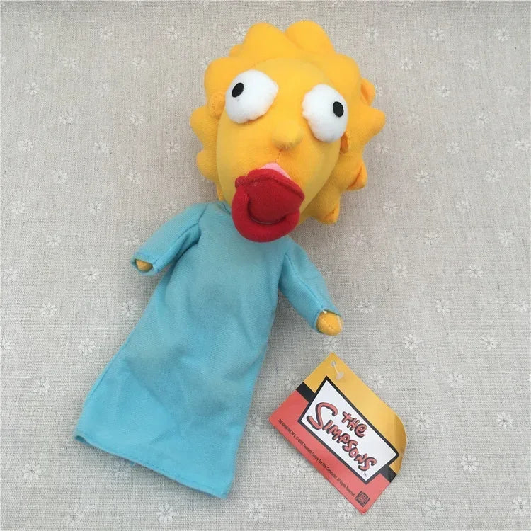 The Simpsons Family Plush Toys – Bart, Homer, Marge, Lisa & Maggie Stuffed Dolls