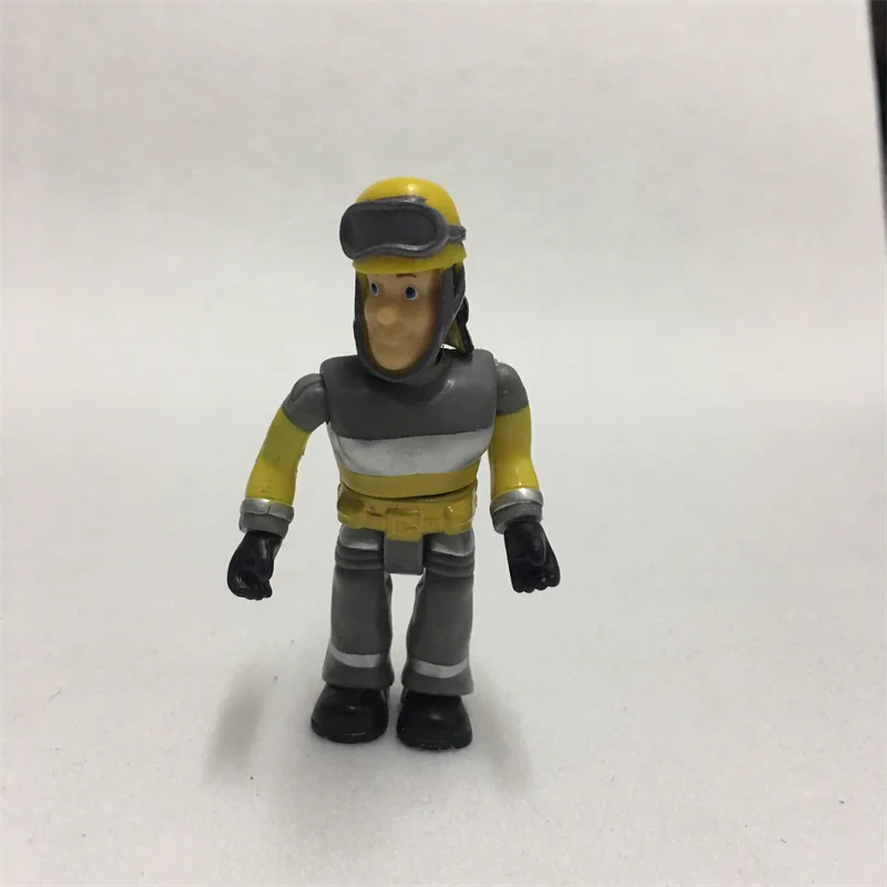 Fireman Sam Action Figure – 6cm Poseable PVC Cartoon Character Toy for Kids