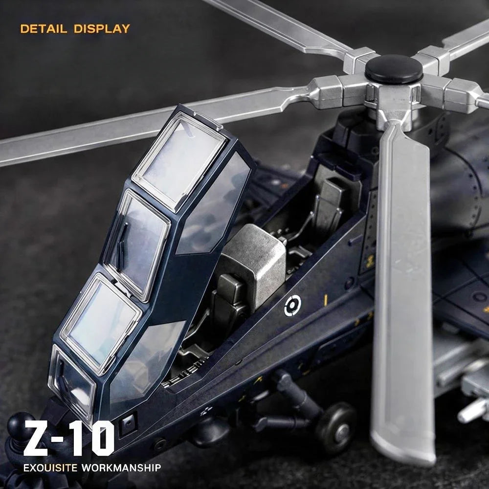1/72 Military Helicopter Building Blocks – AH-64 / EC-665 / Z-10 DIY Model Kit
