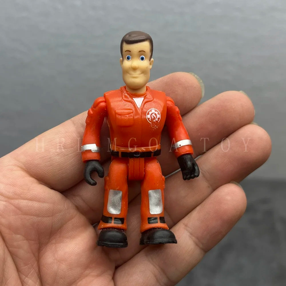 Firefighter Sam Little Fire Brigade PVC Figure – Multi-Style Cartoon Character Model