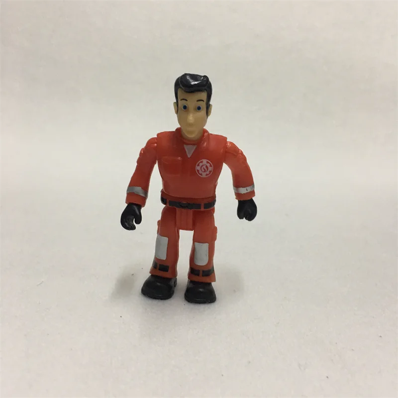 Fireman Sam Action Figure – 6cm Poseable PVC Cartoon Character Toy for Kids