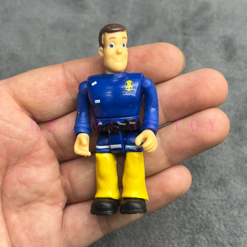 Firefighter Sam Little Fire Brigade PVC Figure – Multi-Style Cartoon Character Model