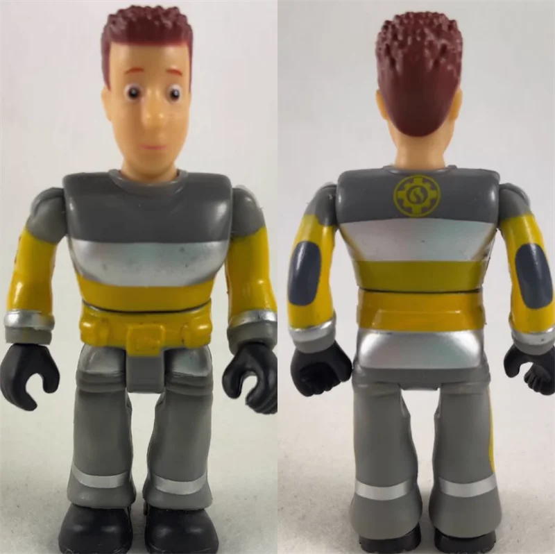 Fireman Sam Action Figure – 6cm Poseable PVC Cartoon Character Toy for Kids