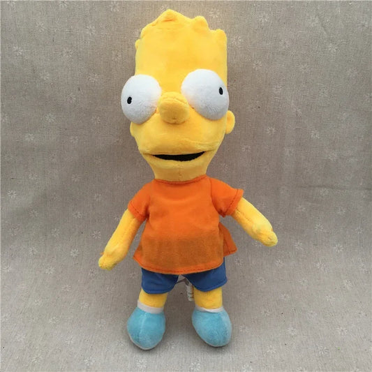 The Simpsons Family Plush Toys – Bart, Homer, Marge, Lisa & Maggie Stuffed Dolls