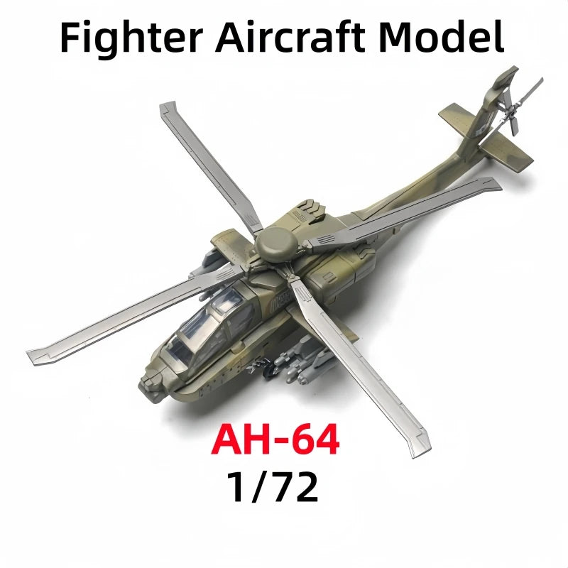 1/72 Military Helicopter Building Blocks – AH-64 / EC-665 / Z-10 DIY Model Kit