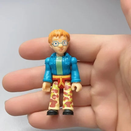 Fireman Sam Action Figure – 6cm Poseable PVC Cartoon Character Toy for Kids