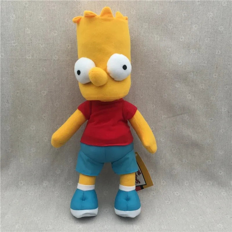 The Simpsons Family Plush Toys – Bart, Homer, Marge, Lisa & Maggie Stuffed Dolls