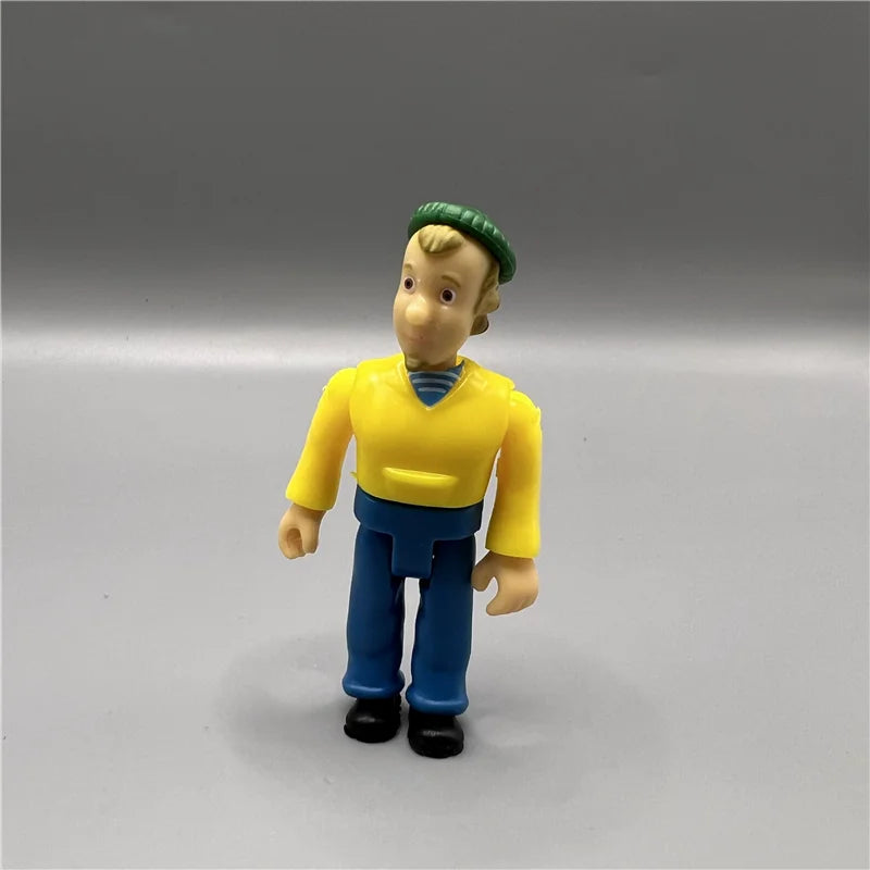 Fireman Sam Action Figure – 6cm Poseable PVC Cartoon Character Toy for Kids