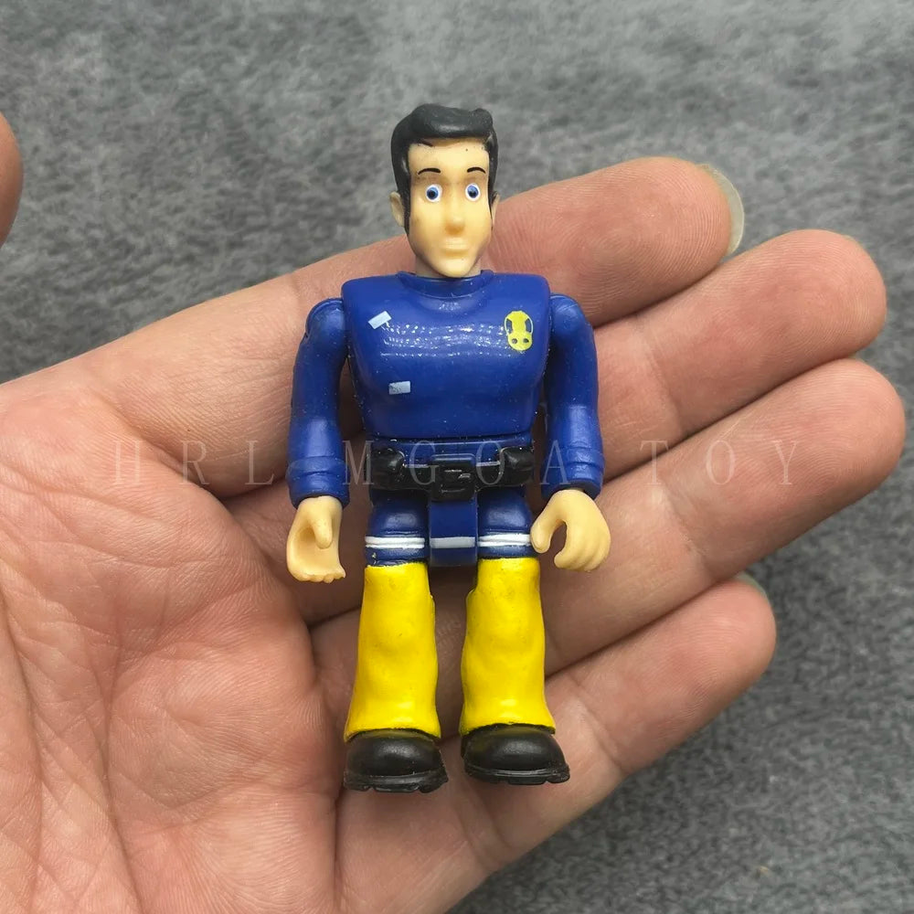 Firefighter Sam Little Fire Brigade PVC Figure – Multi-Style Cartoon Character Model