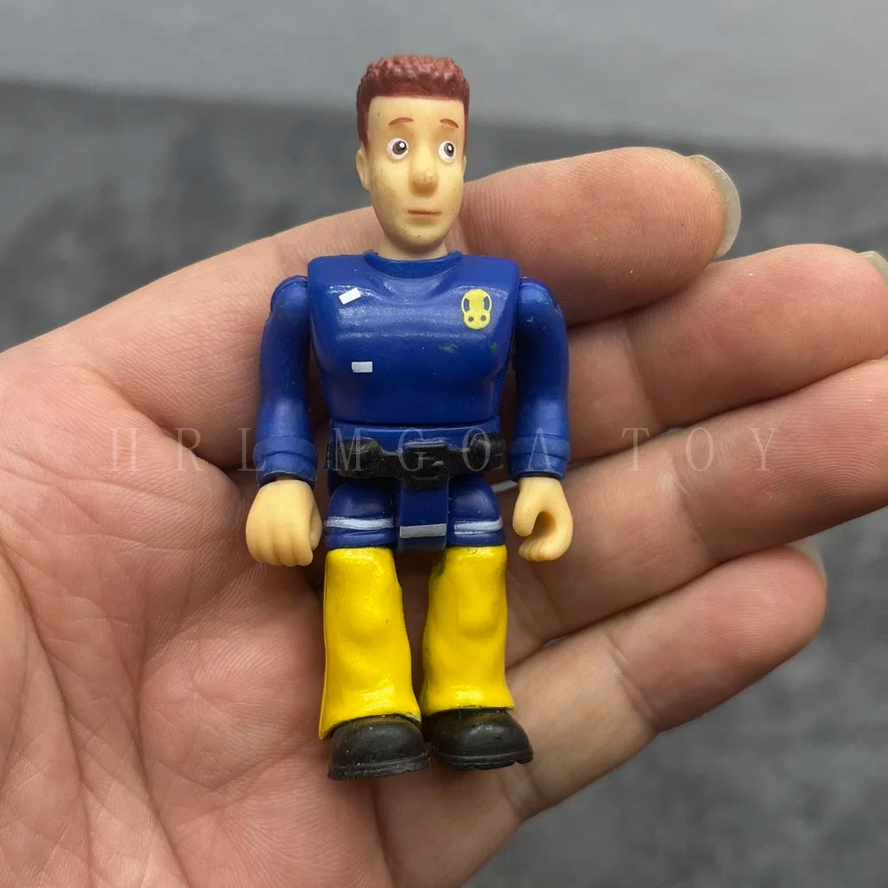 Firefighter Sam Little Fire Brigade PVC Figure – Multi-Style Cartoon Character Model