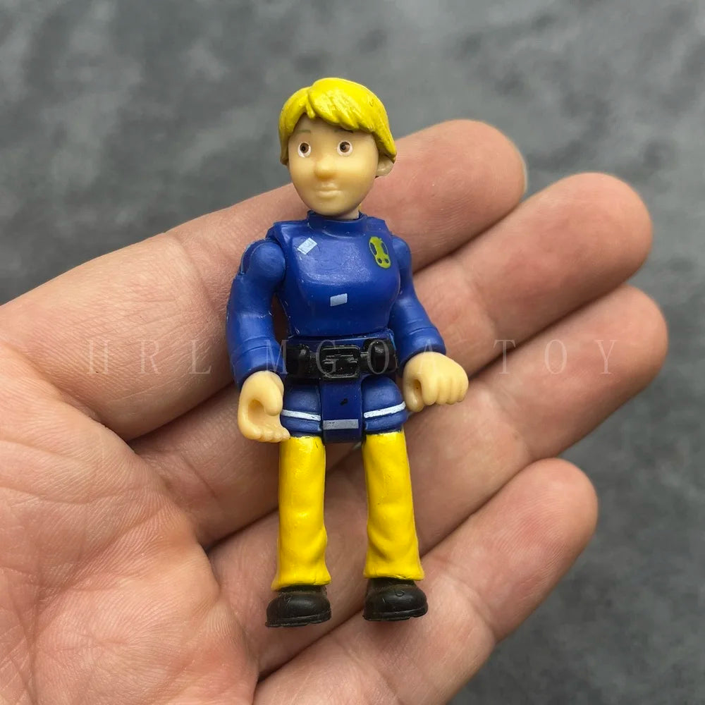 Firefighter Sam Little Fire Brigade PVC Figure – Multi-Style Cartoon Character Model
