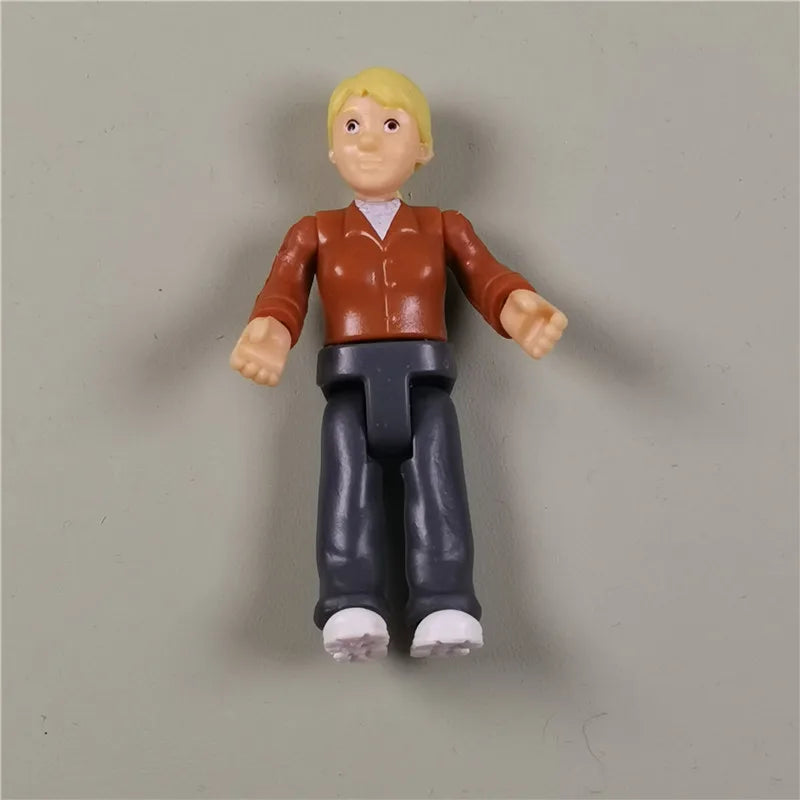 Fireman Sam Action Figure – 6cm Poseable PVC Cartoon Character Toy for Kids