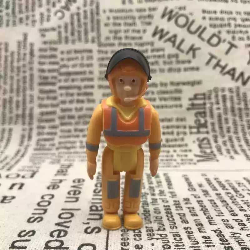 Fireman Sam Action Figure – 6cm Poseable PVC Cartoon Character Toy for Kids
