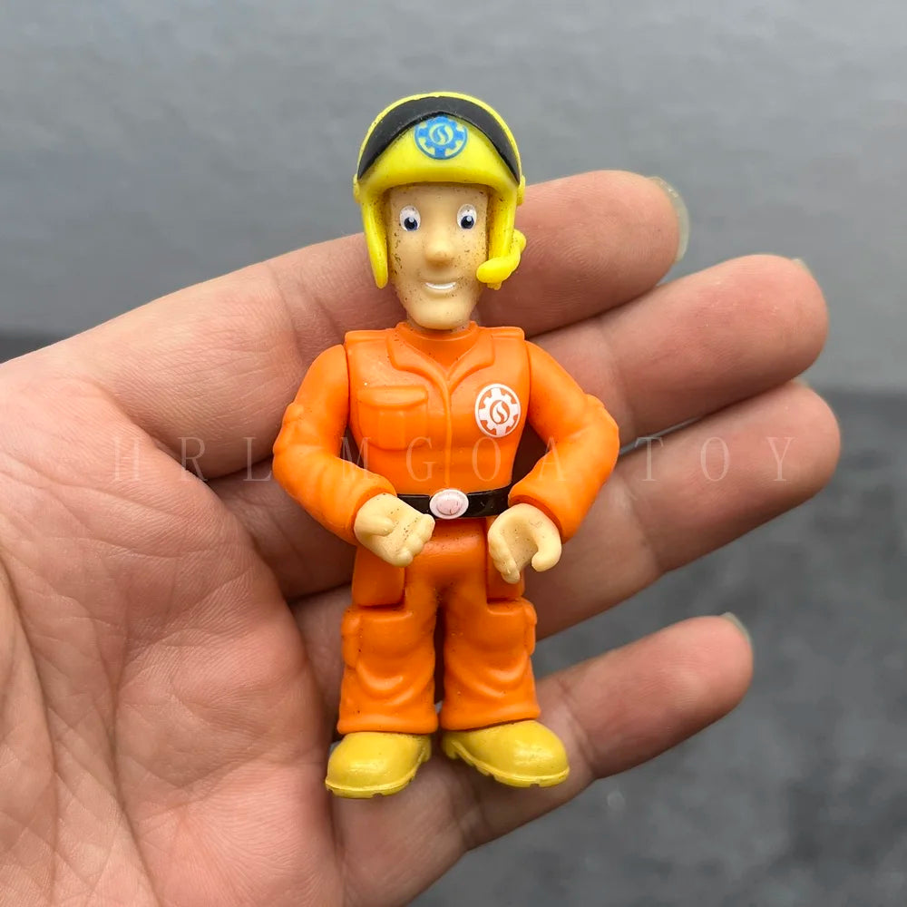 Firefighter Sam Little Fire Brigade PVC Figure – Multi-Style Cartoon Character Model