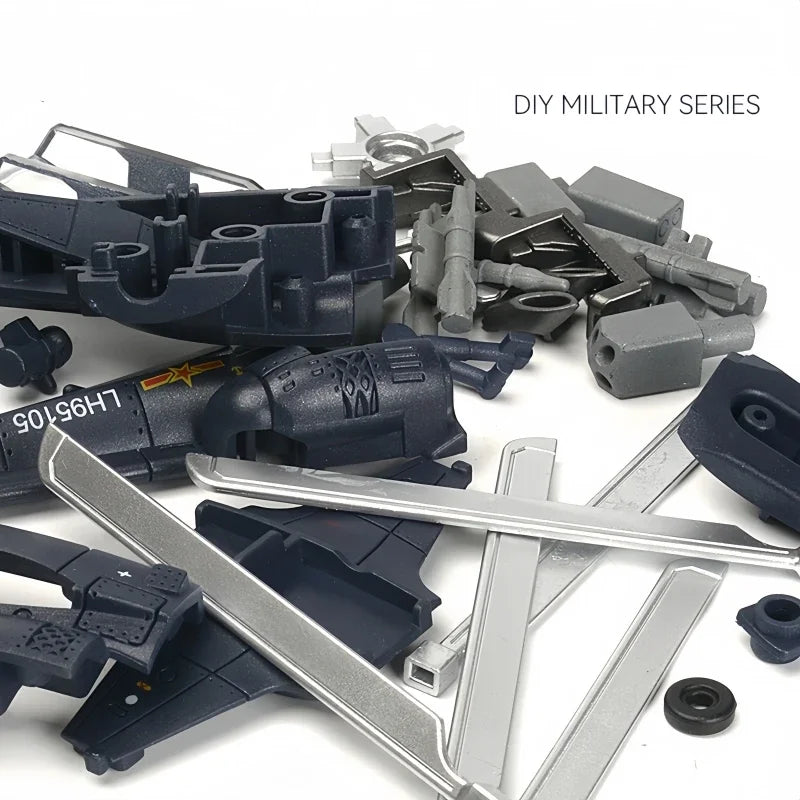 1/72 Military Helicopter Building Blocks – AH-64 / EC-665 / Z-10 DIY Model Kit