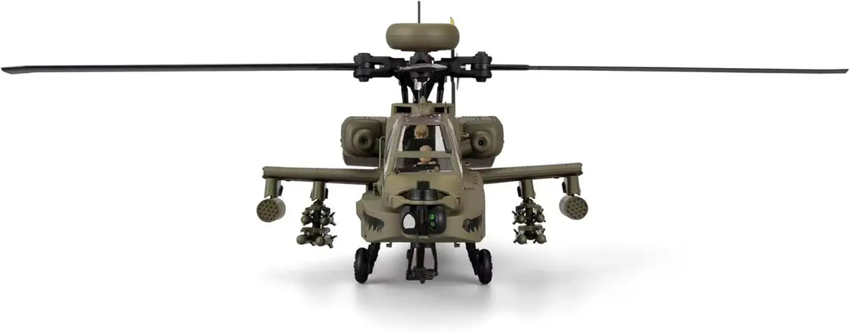 C170 AH-64D Remote Control Helicopter – 1/48 Scale Brushless Motor for Adults