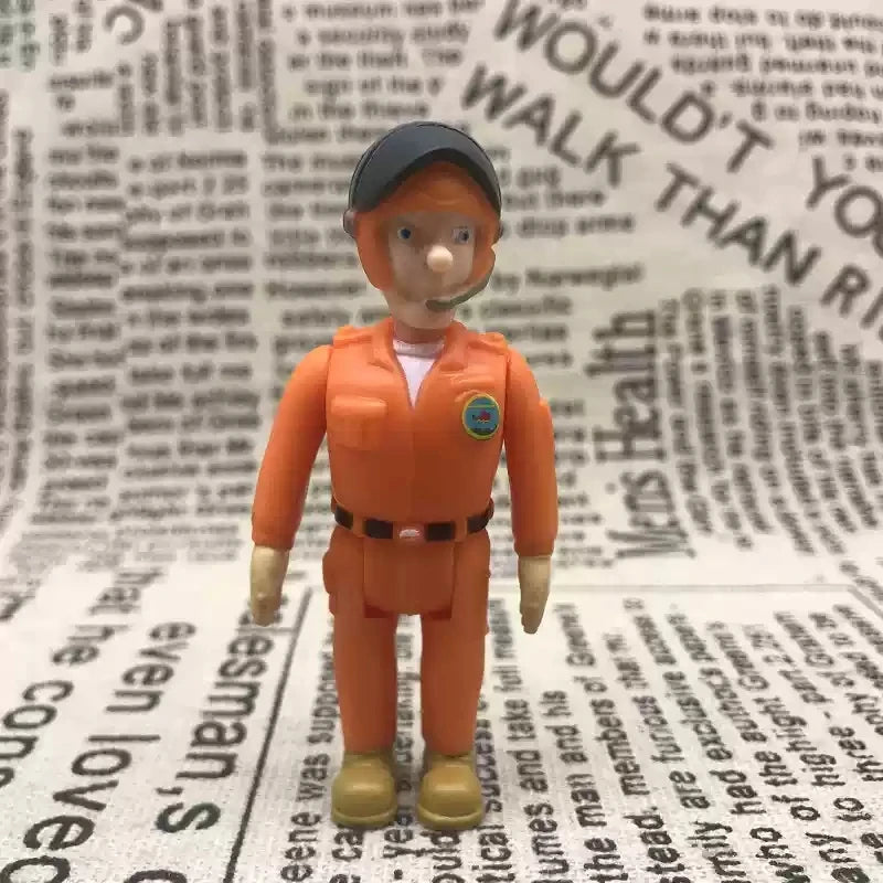 Fireman Sam Action Figure – 6cm Poseable PVC Cartoon Character Toy for Kids