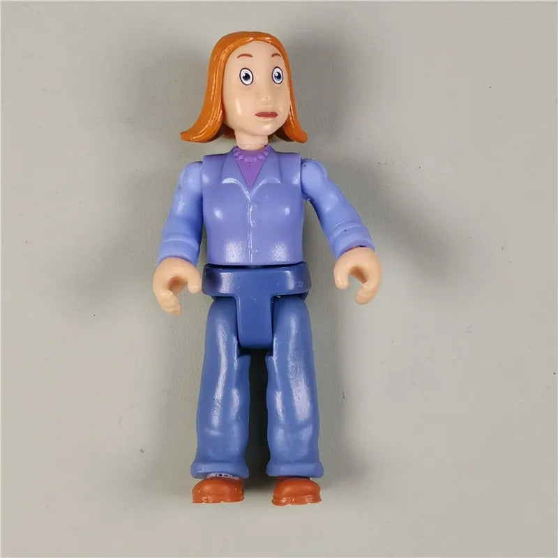 Fireman Sam Action Figure – 6cm Poseable PVC Cartoon Character Toy for Kids