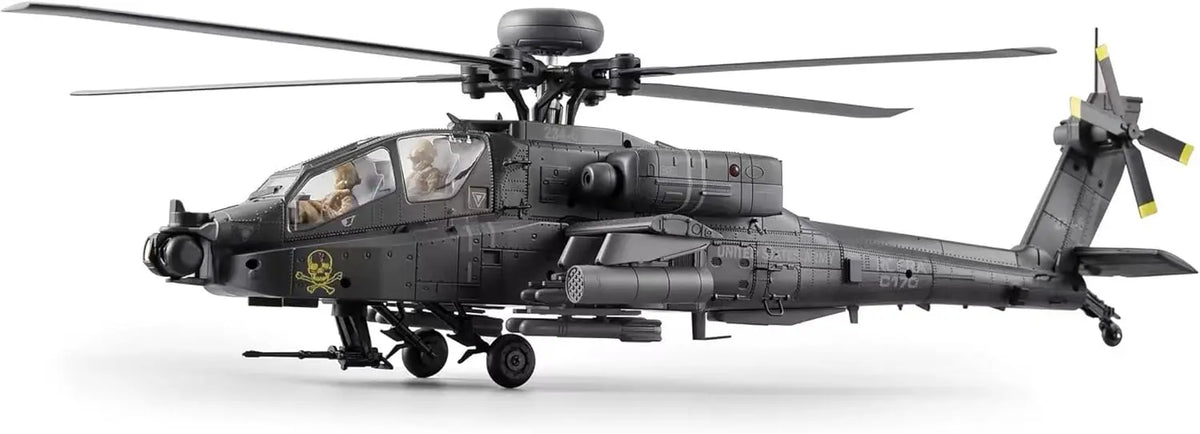 C170 AH-64D Remote Control Helicopter – 1/48 Scale Brushless Motor for Adults