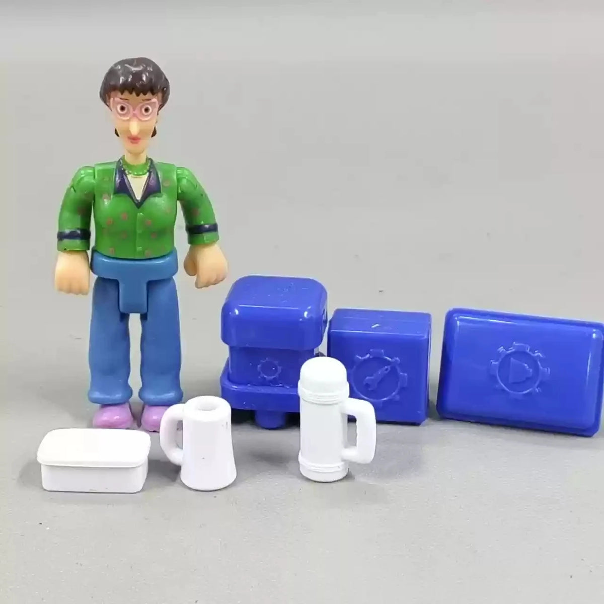 Fireman Sam Action Figure – 6cm Poseable PVC Cartoon Character Toy for Kids