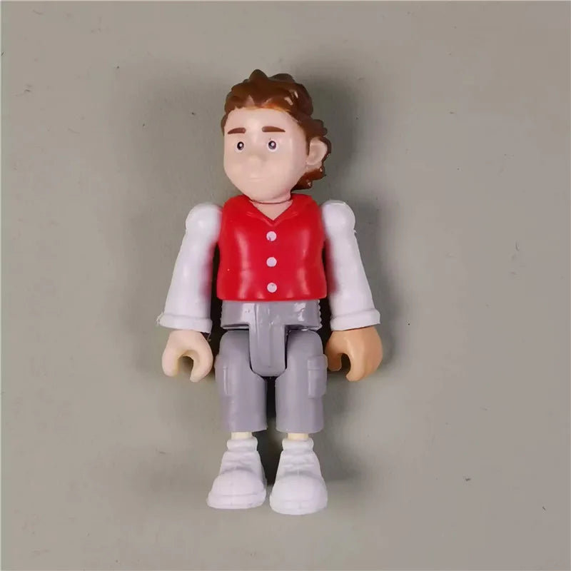 Fireman Sam Action Figure – 6cm Poseable PVC Cartoon Character Toy for Kids