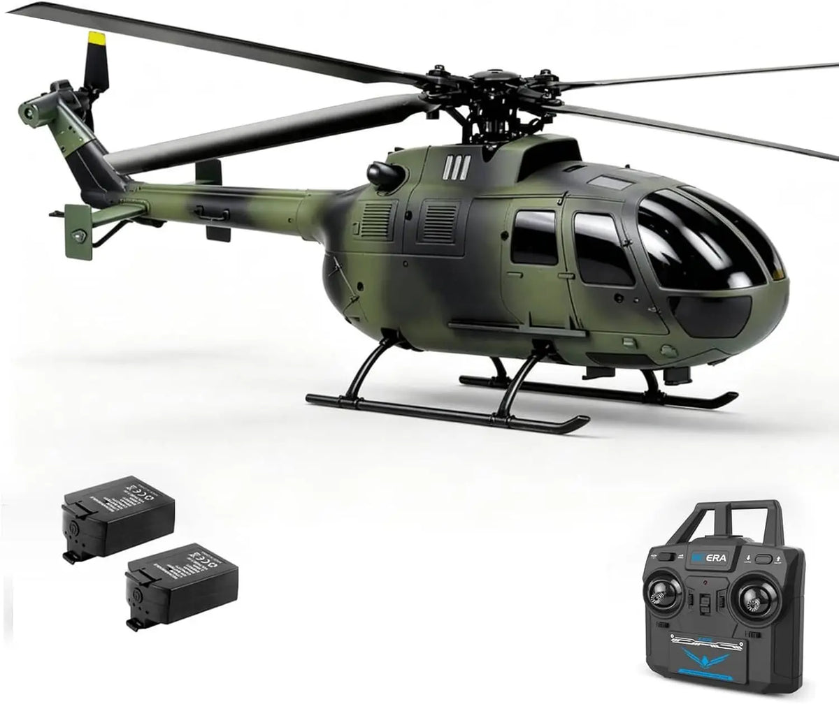 C170 AH-64D Remote Control Helicopter – 1/48 Scale Brushless Motor for Adults
