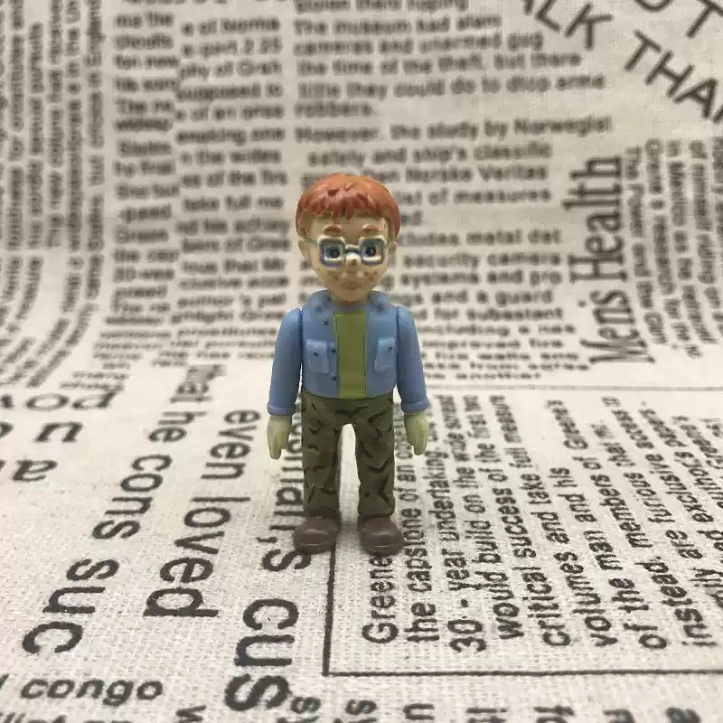 Fireman Sam Action Figure – 6cm Poseable PVC Cartoon Character Toy for Kids