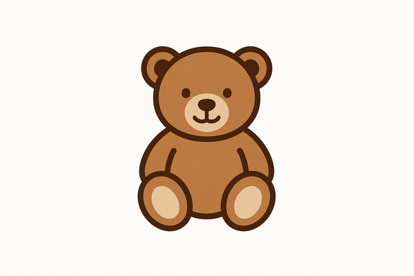 a logo of teddy bear